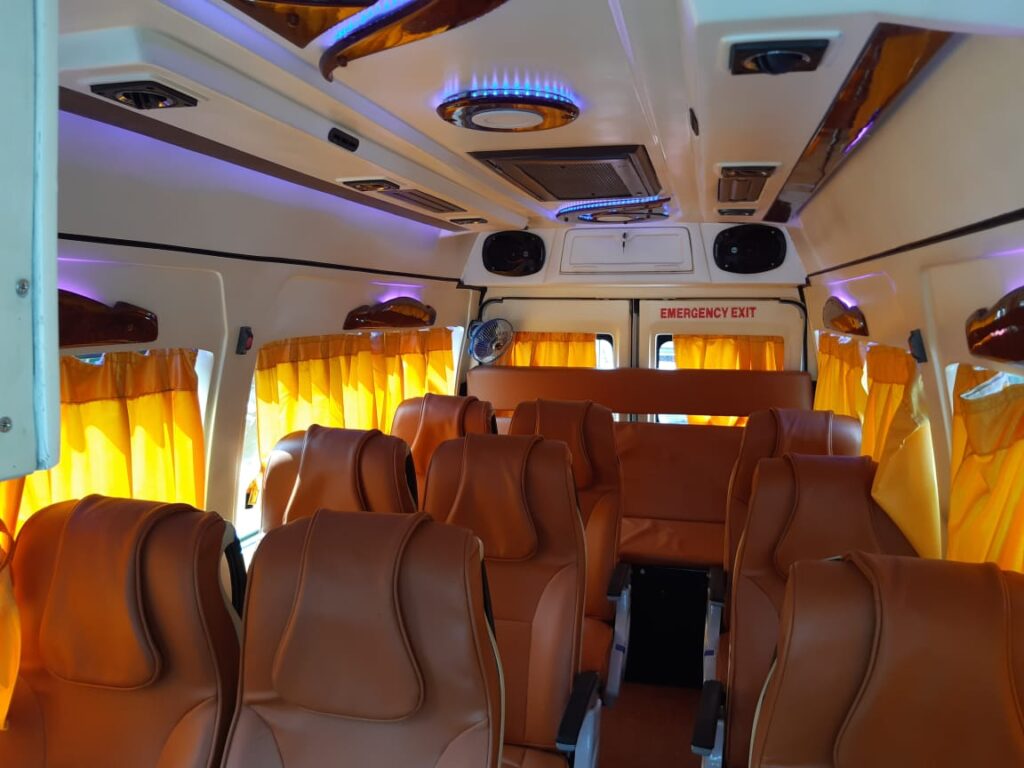 Tempo traveller rental Mumbai